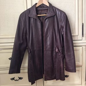 Vintage leather jacket